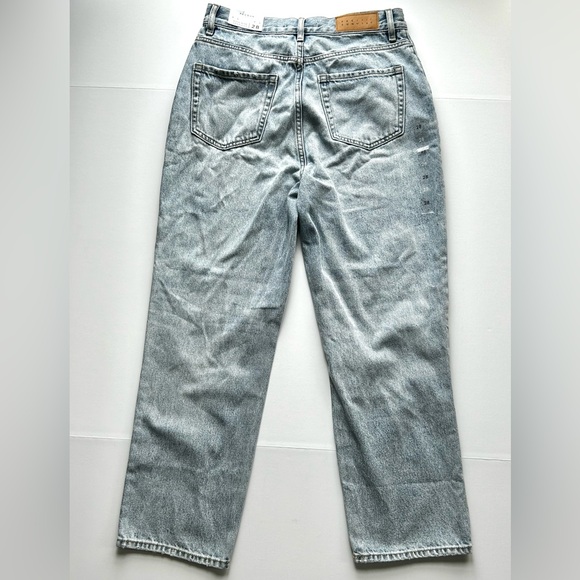 🌸NWT Women’s PacSun High Rise Straight Jeans. Size: 28 - Picture 2 of 16